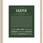 Casper | Name Art Print