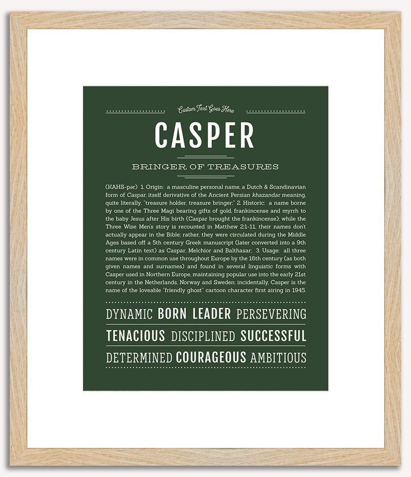 Casper | Name Art Print