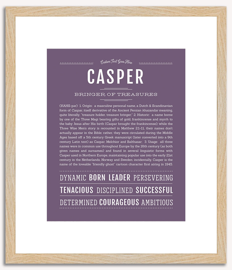 Casper | Name Art Print