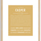 Casper | Name Art Print