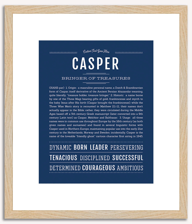 Casper | Name Art Print