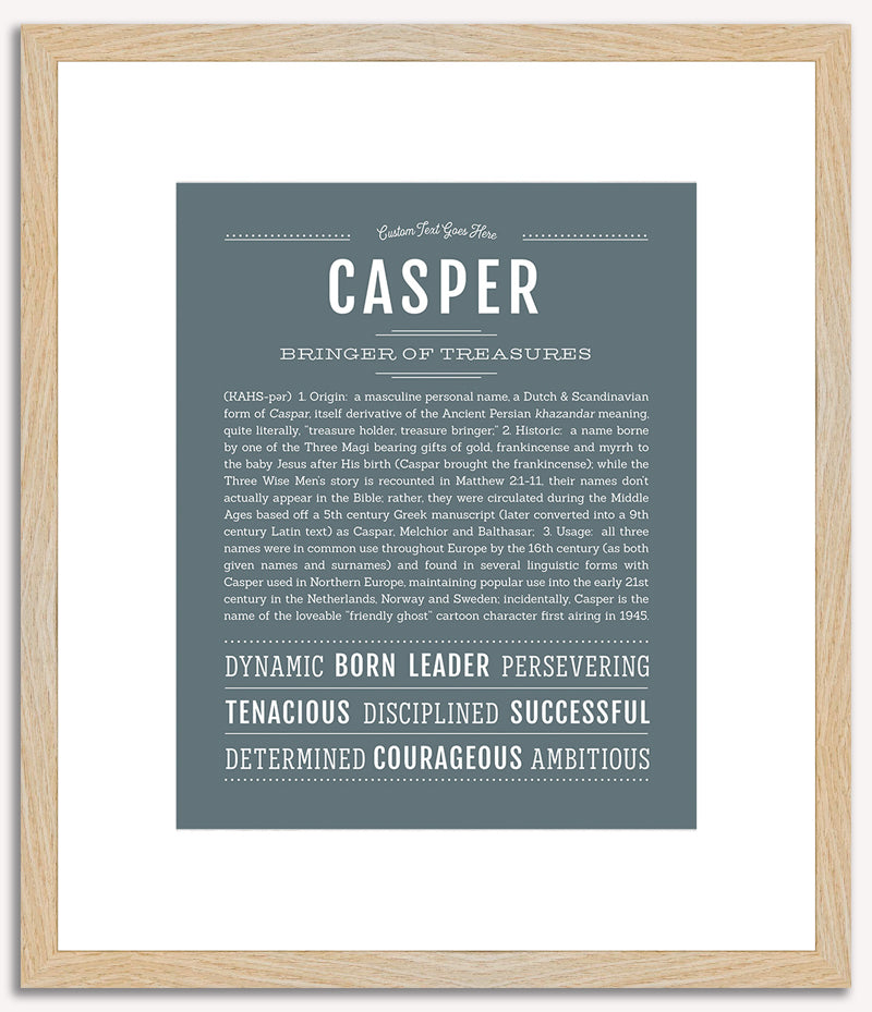 Casper | Name Art Print