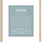 Casper | Name Art Print