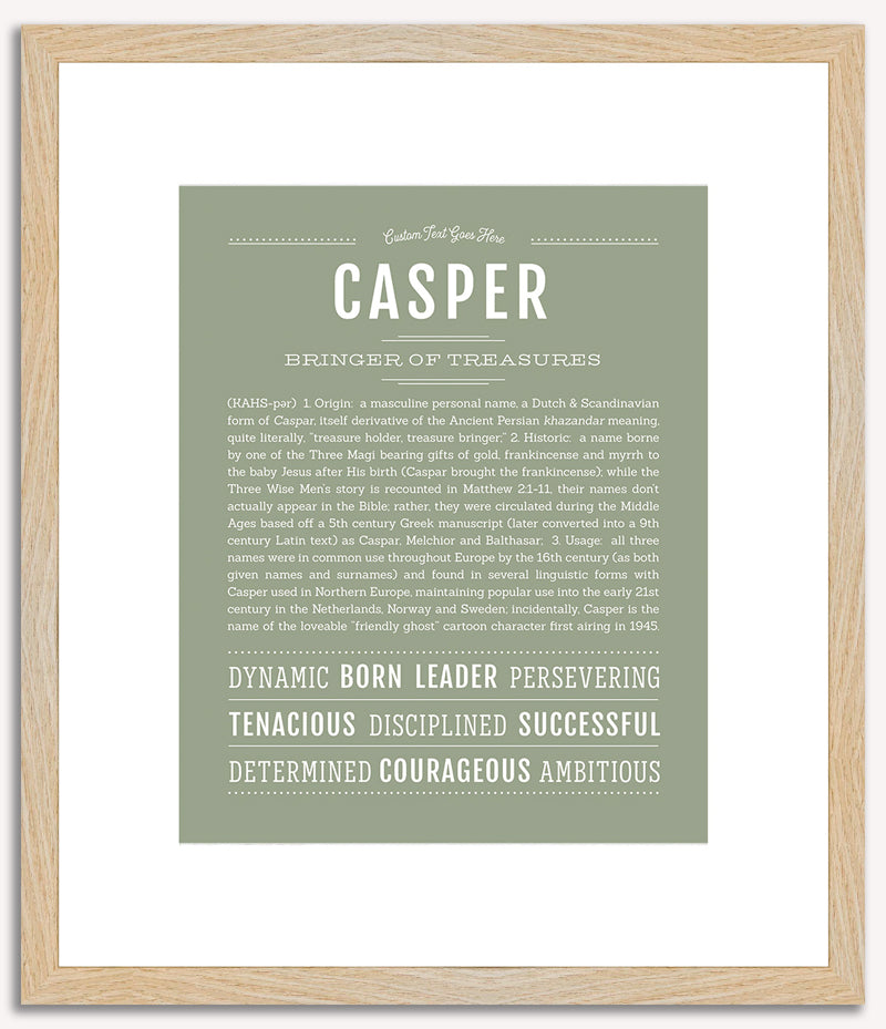 Casper | Name Art Print