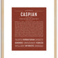 Caspian | Name Art Print