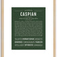 Caspian | Name Art Print