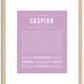 Caspian | Name Art Print