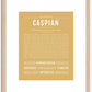 Caspian | Name Art Print