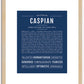 Caspian | Name Art Print