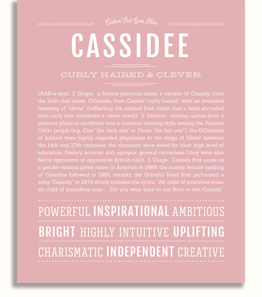 Frame Options | Dusty Rose | No Frame