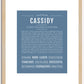 Cassidy | Name Art Print