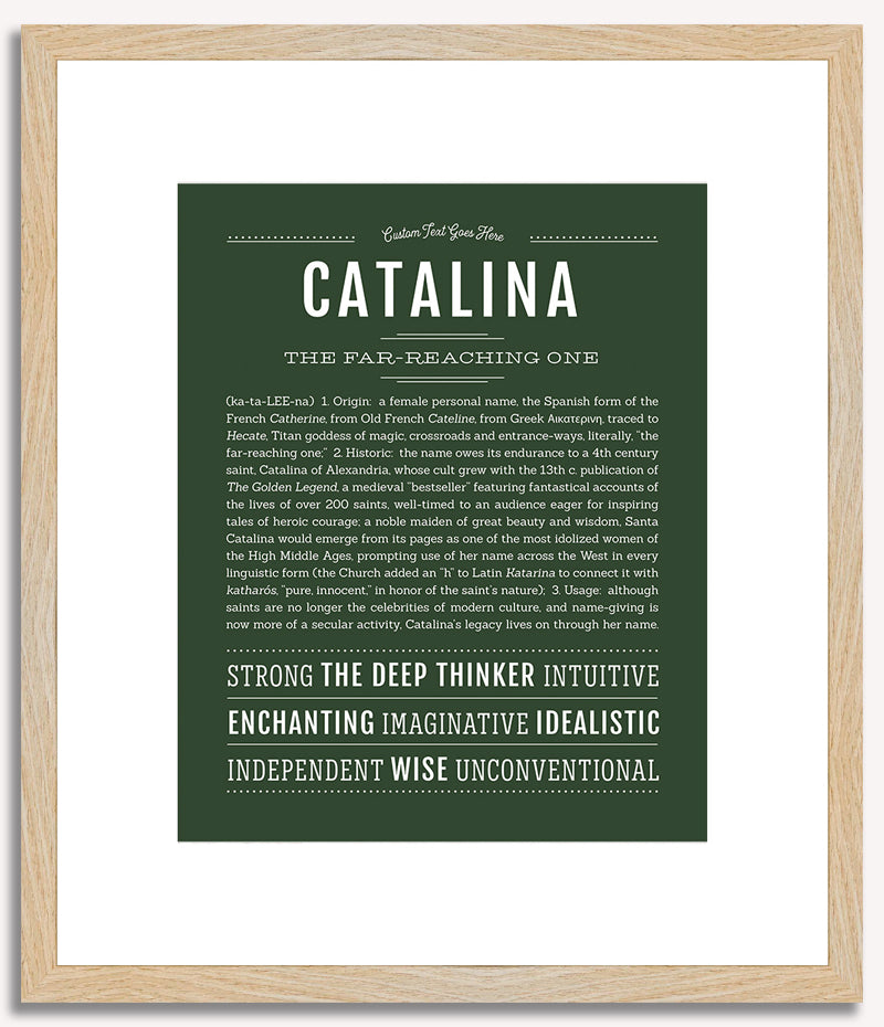 Catalina | Name Art Print