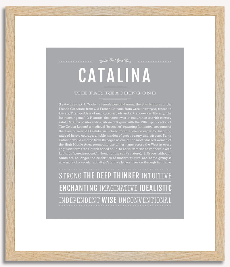 Catalina | Name Art Print