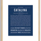 Catalina | Name Art Print