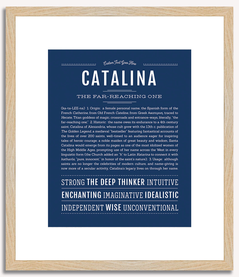 Catalina | Name Art Print