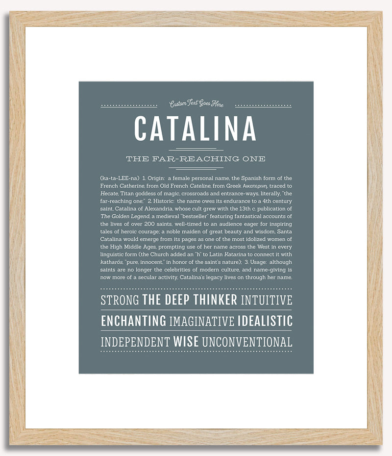 Catalina | Name Art Print