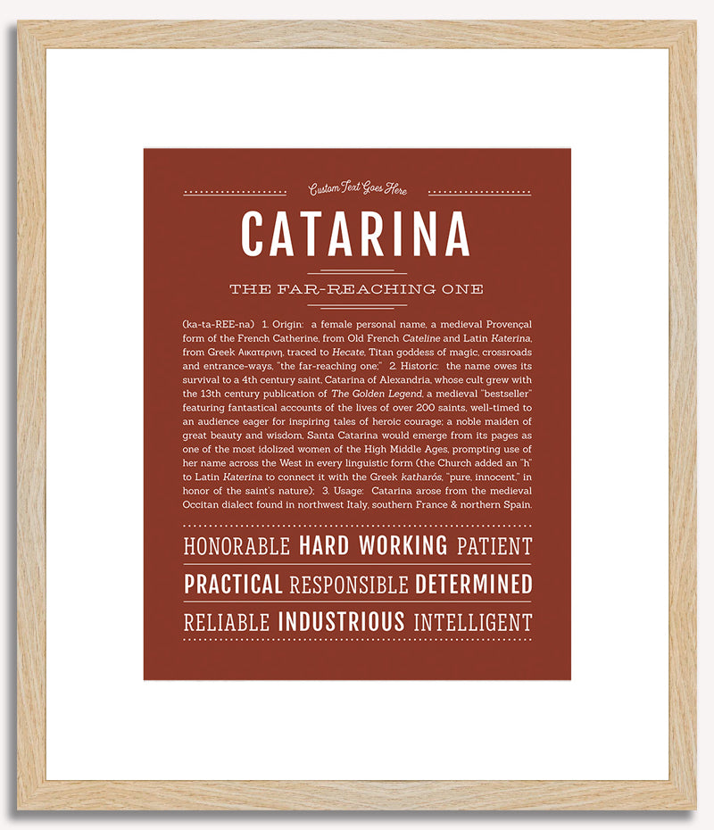 Catarina | Name Art Print