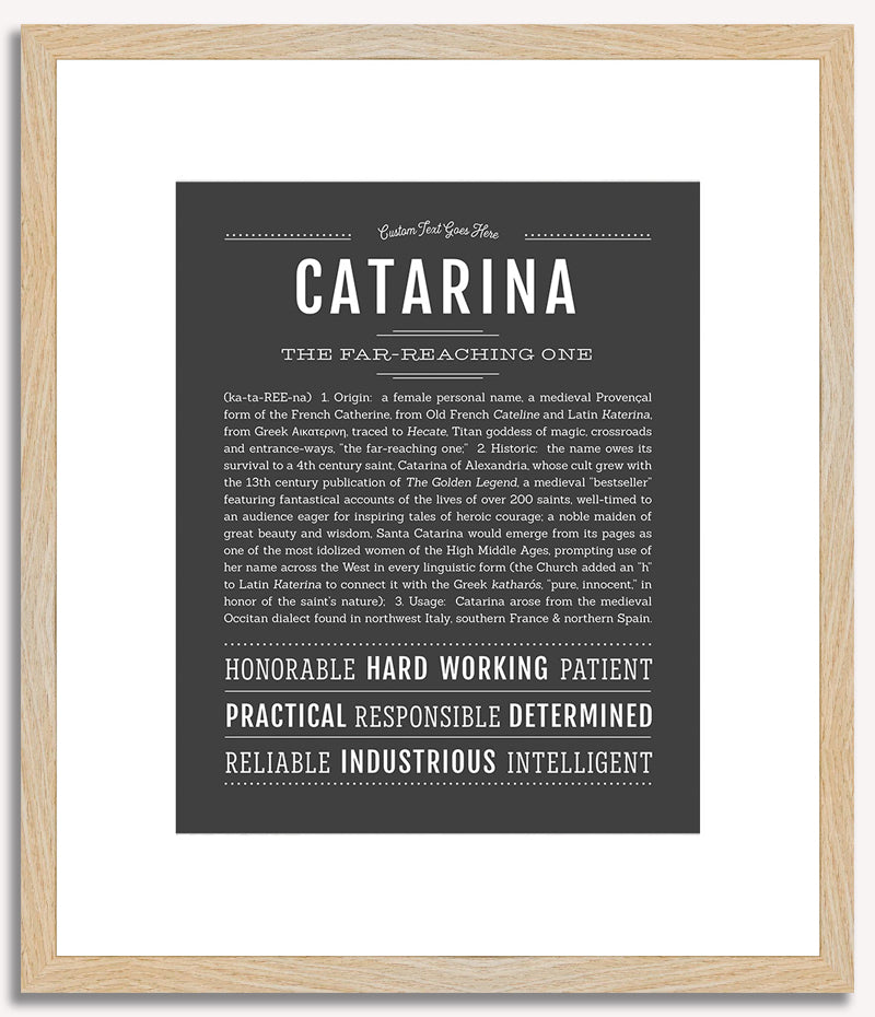 Catarina | Name Art Print