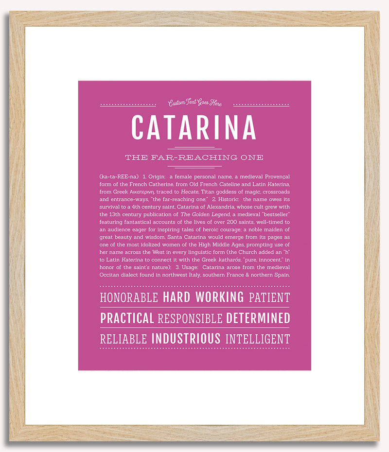 Catarina | Name Art Print