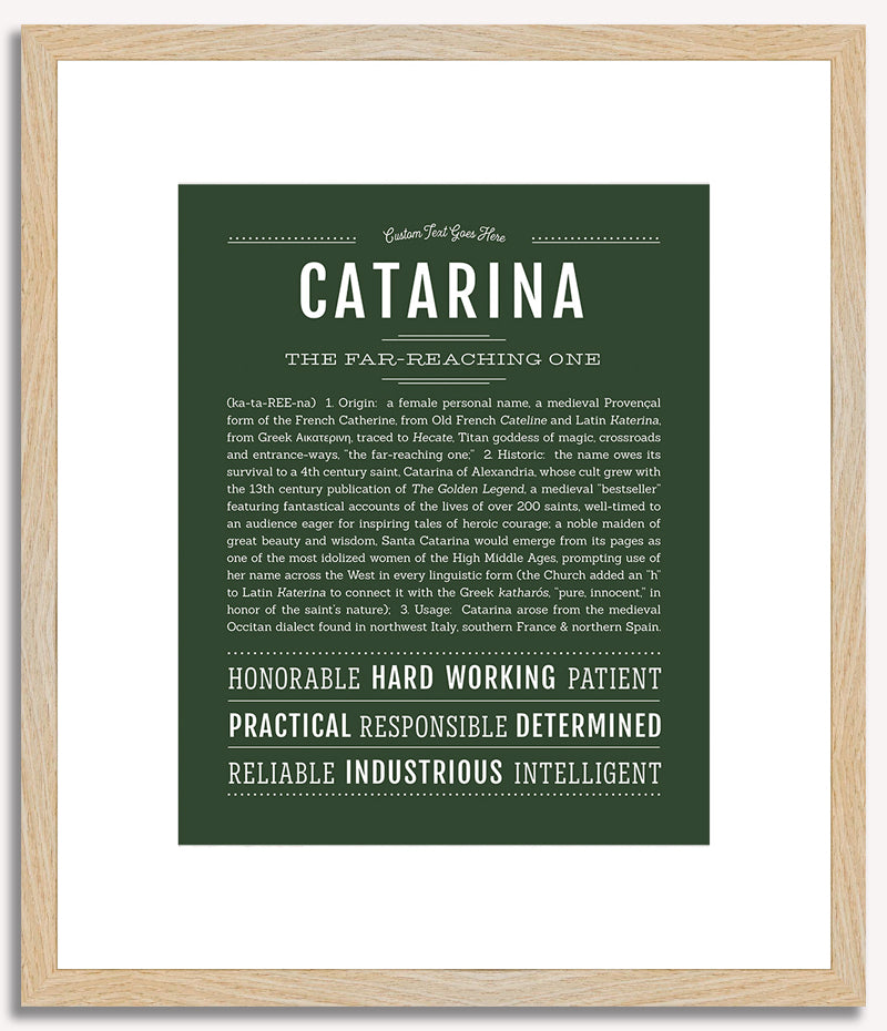 Catarina | Name Art Print