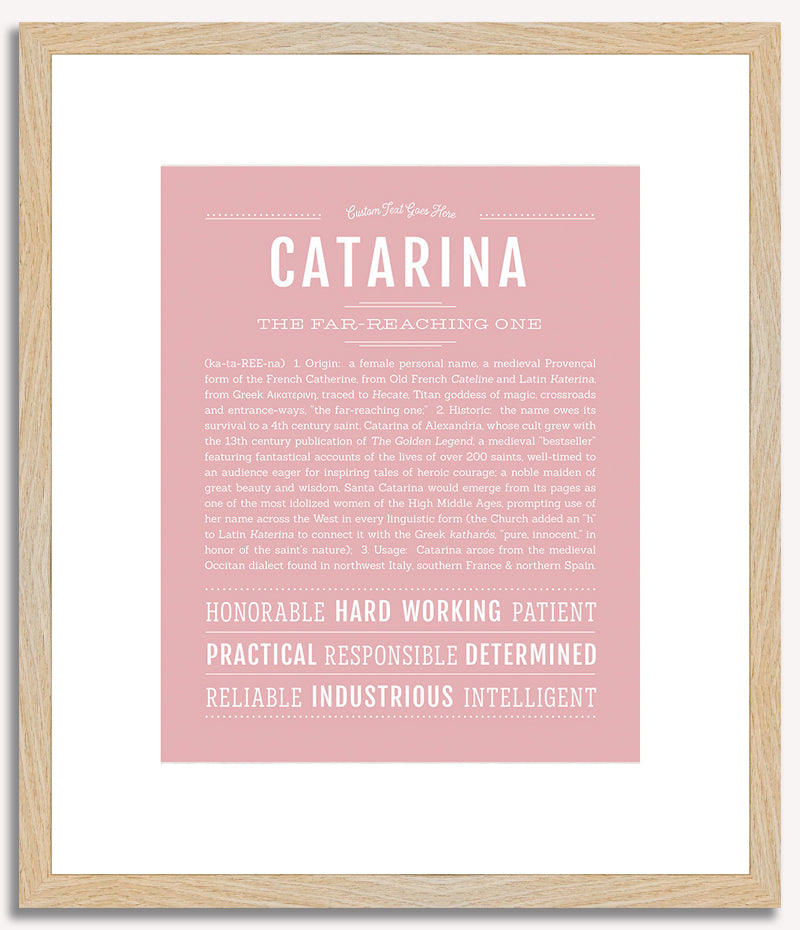 Catarina | Name Art Print