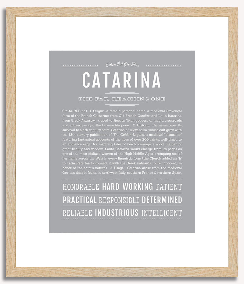 Catarina | Name Art Print