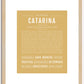 Catarina | Name Art Print