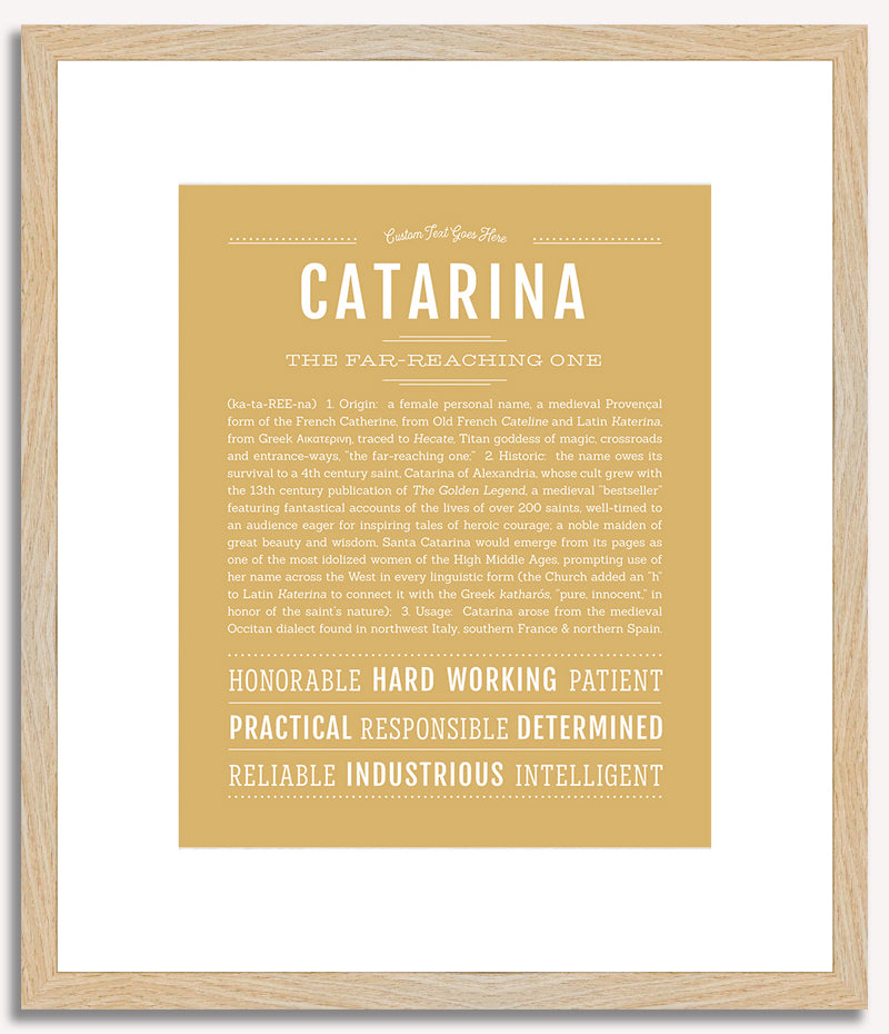 Catarina | Name Art Print