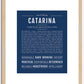 Catarina | Name Art Print