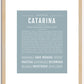 Catarina | Name Art Print