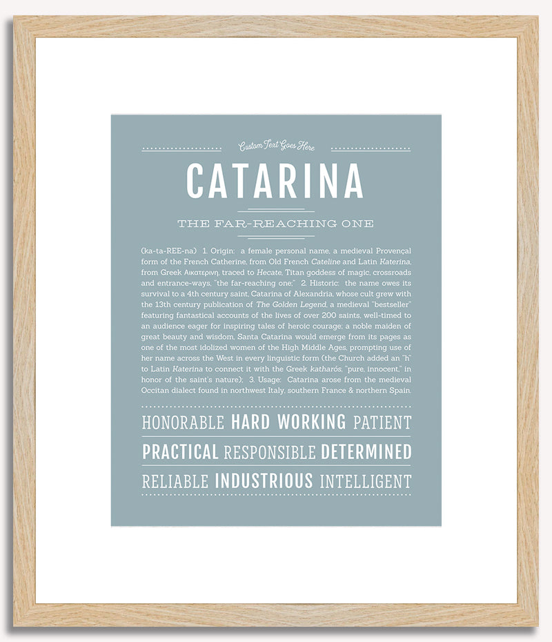 Catarina | Name Art Print