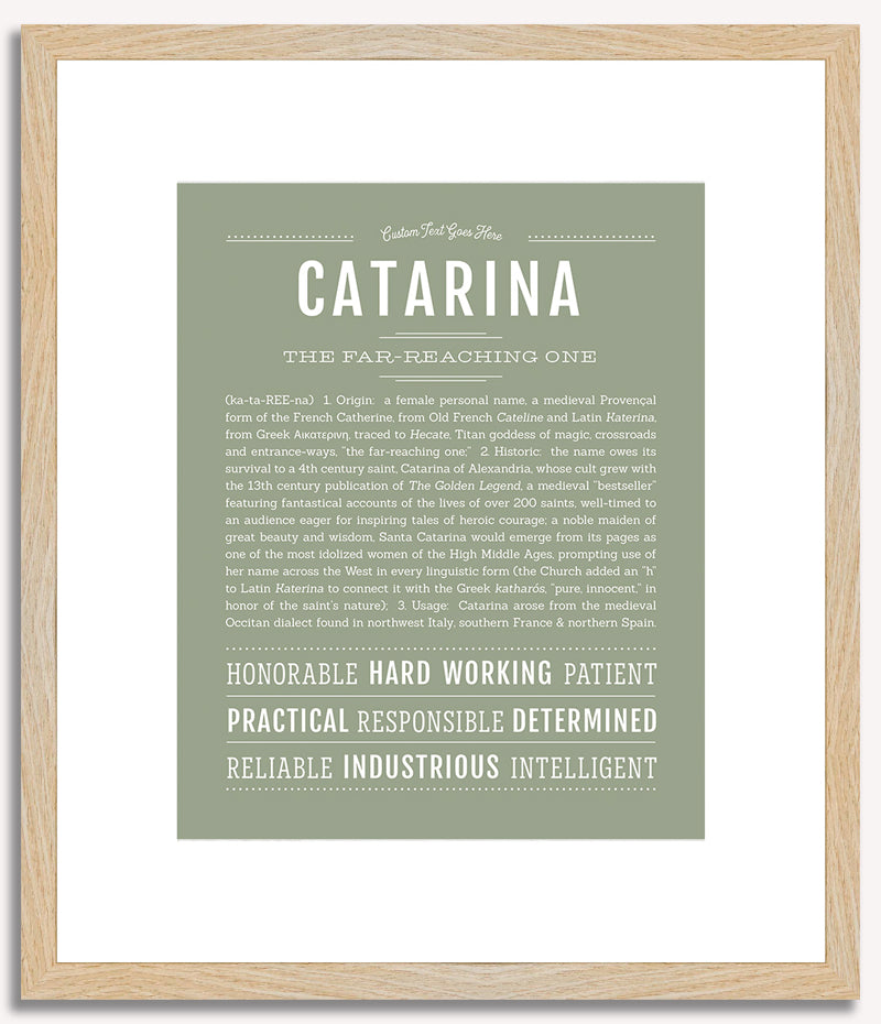 Catarina | Name Art Print