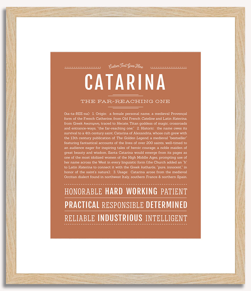 Catarina | Name Art Print