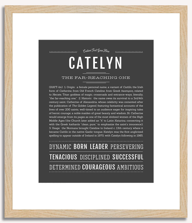 Catelyn | Name Art Print