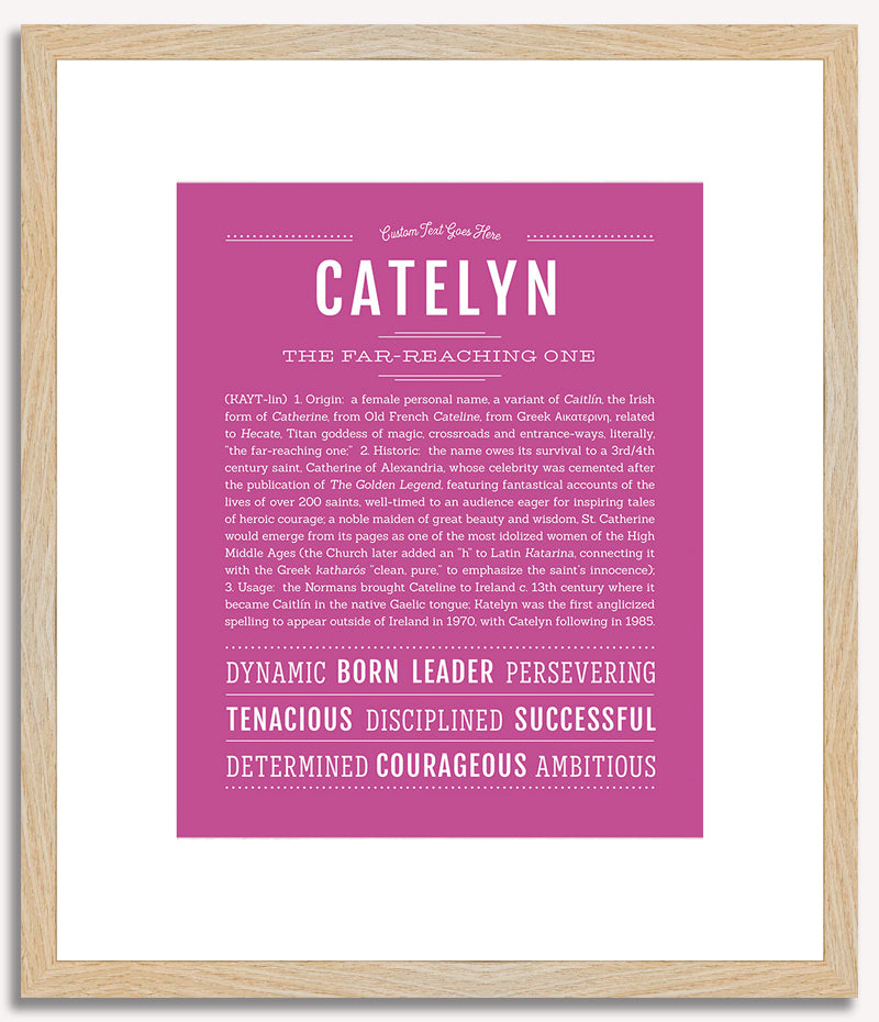 Catelyn | Name Art Print