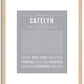 Catelyn | Name Art Print