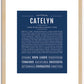 Catelyn | Name Art Print