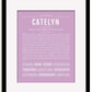 Frame Options | Lilac | Black Frame, Matted