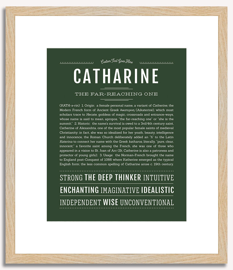 Catharine | Name Art Print