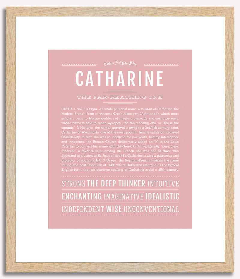 Catharine | Name Art Print