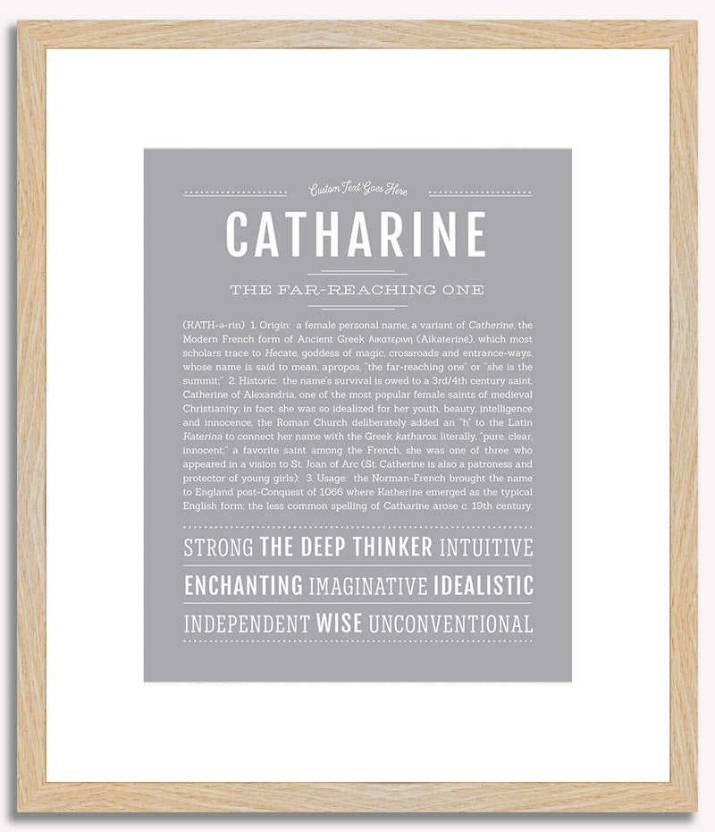 Catharine | Name Art Print