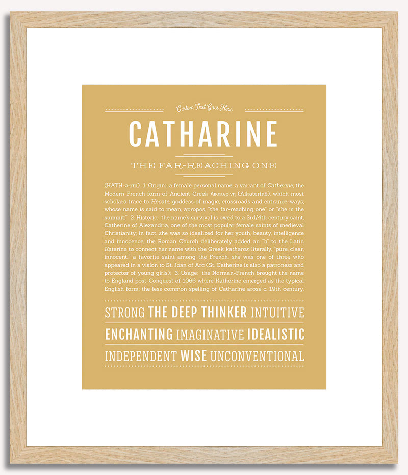 Catharine | Name Art Print