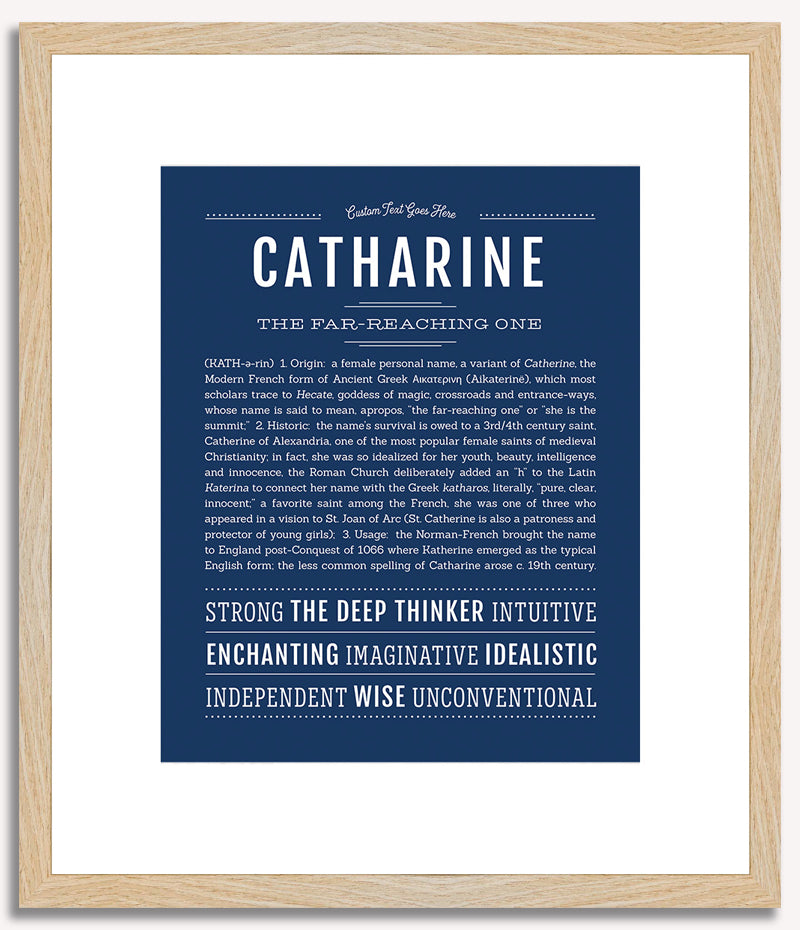 Catharine | Name Art Print