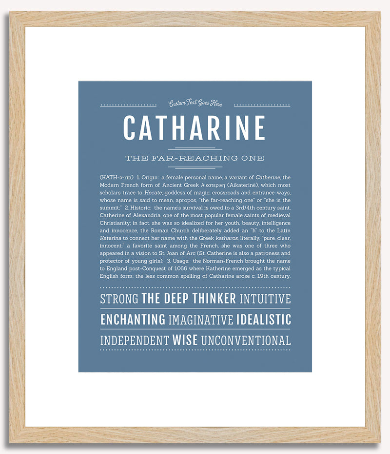 Catharine | Name Art Print