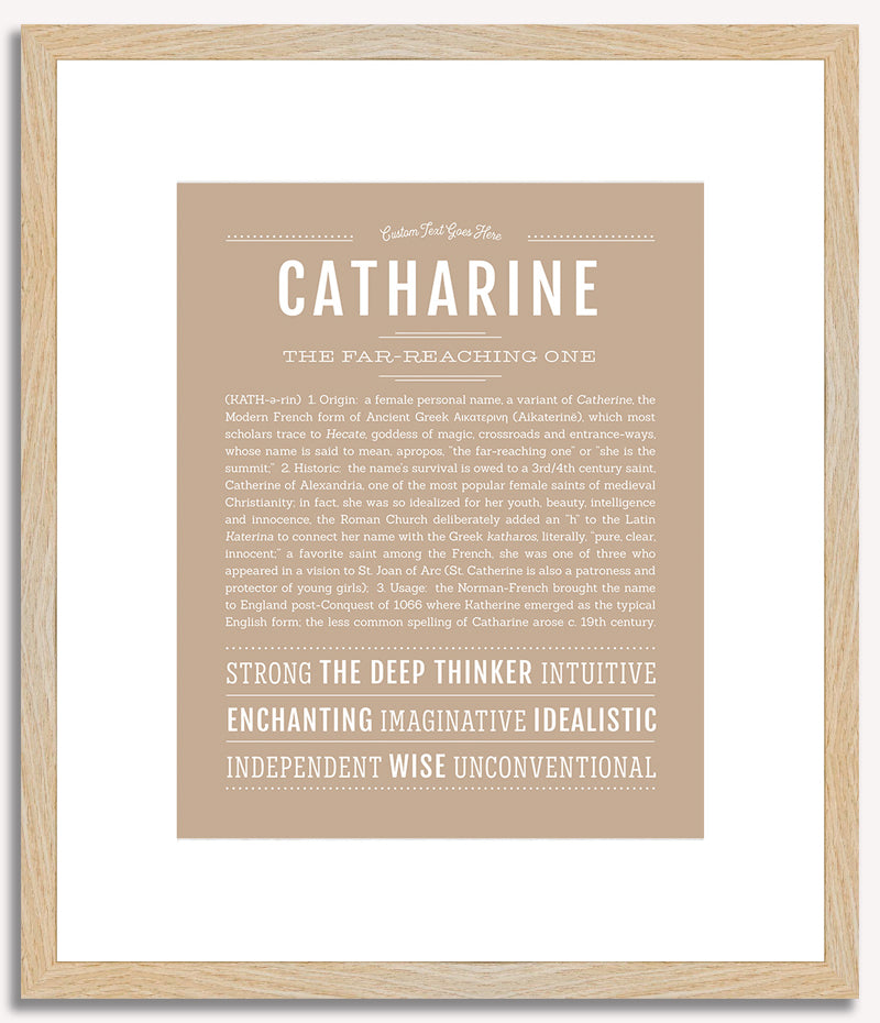 Catharine | Name Art Print