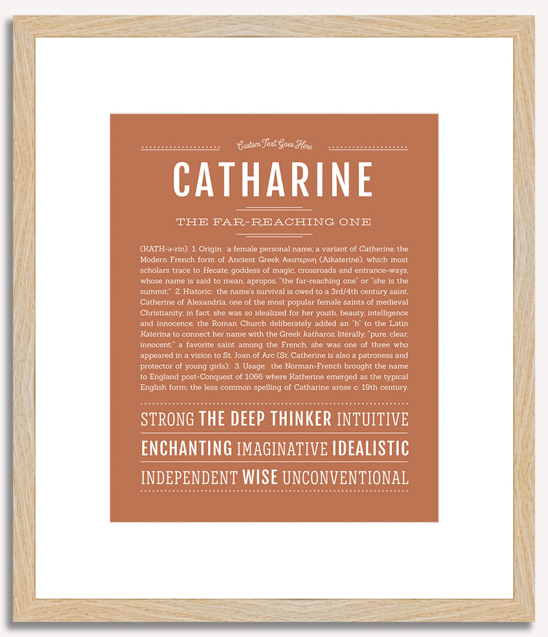 Catharine | Name Art Print