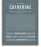 Catherine | Name Art Print – Name Stories