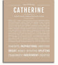 Catherine | Name Art Print – Name Stories