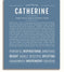 Catherine | Name Art Print – Name Stories