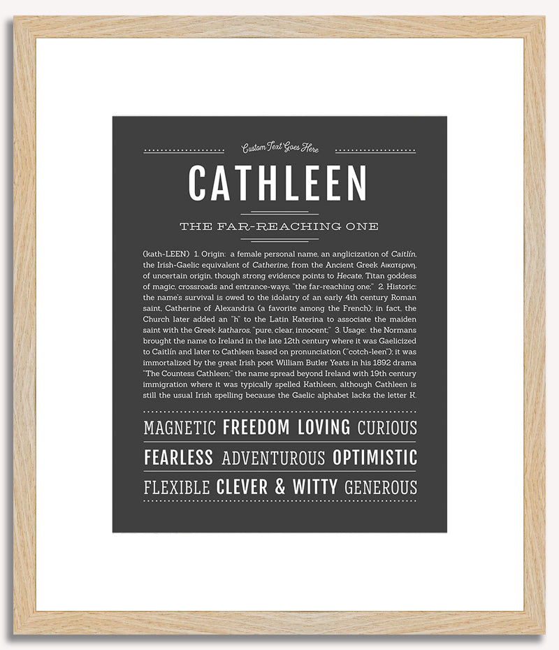 Cathleen | Name Art Print